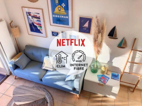 Duplex Cosy à 4 min des plages